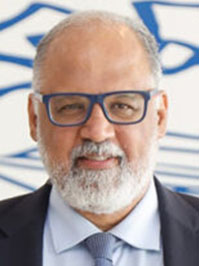 Retrato do Pró-Reitor de Cultura e Extensão Universitária Amâncio Jorge Silva Nunes de Oliveira